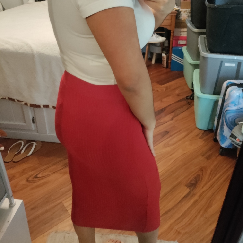 Knit skirt
